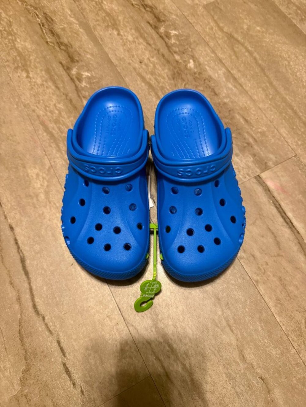 NEW Crocs 4J Child Unisex Ocean Blue